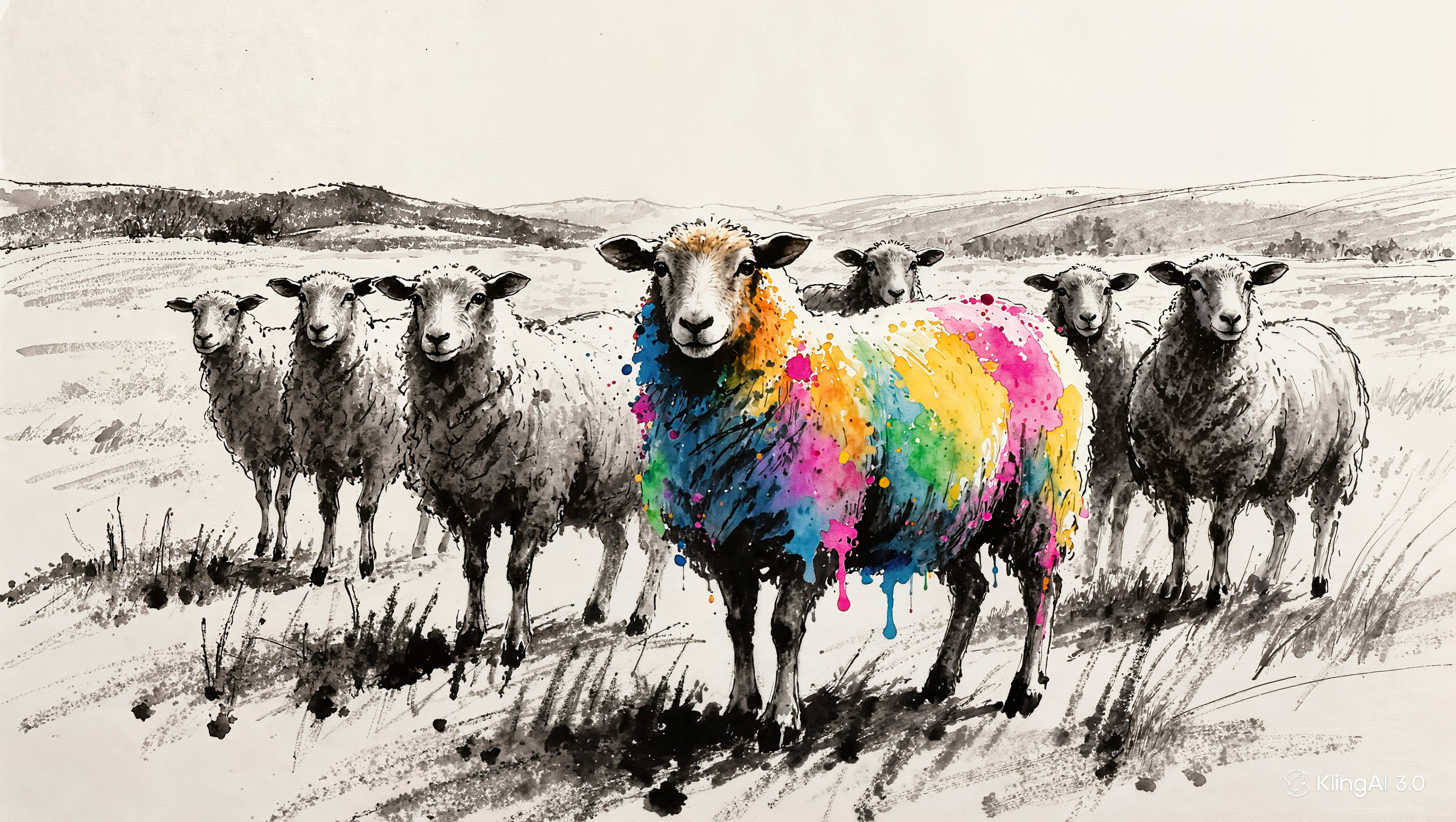 Being the Multicolored Sheep